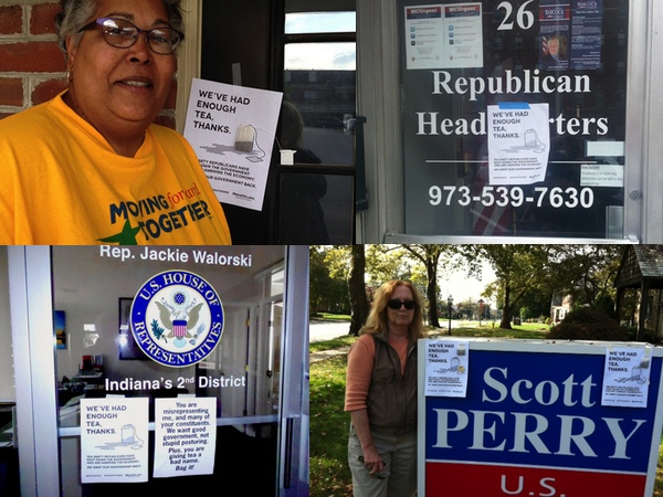 Members drop by congressional offices